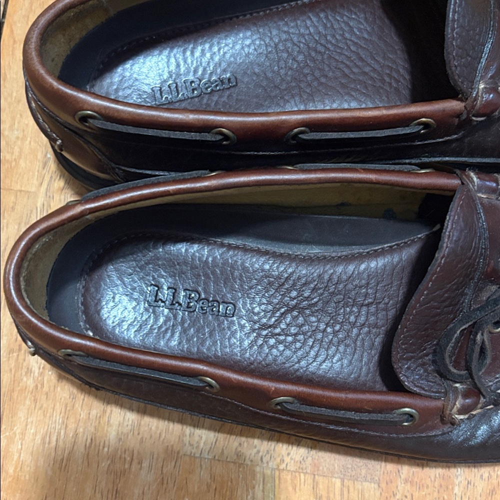 MENS LLBEAN LOAFERS - Picture 2 of 12